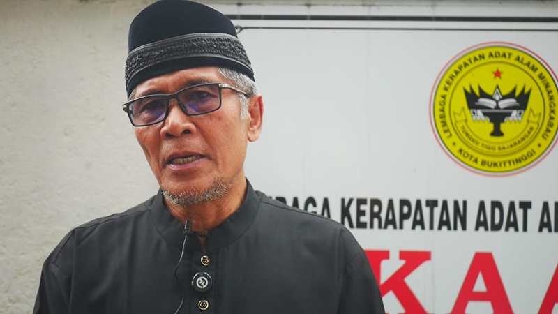 S Dt Palang Gagah, Pemangku Adat Niniak Mamak Panghulu Pucuak Nan 126(Foto: Minangsatu)