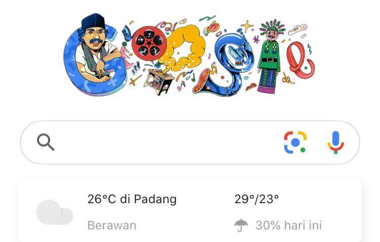 Mengenang Maestro Indonesia, Google Doodle Tampilkan Benyamin Sueb