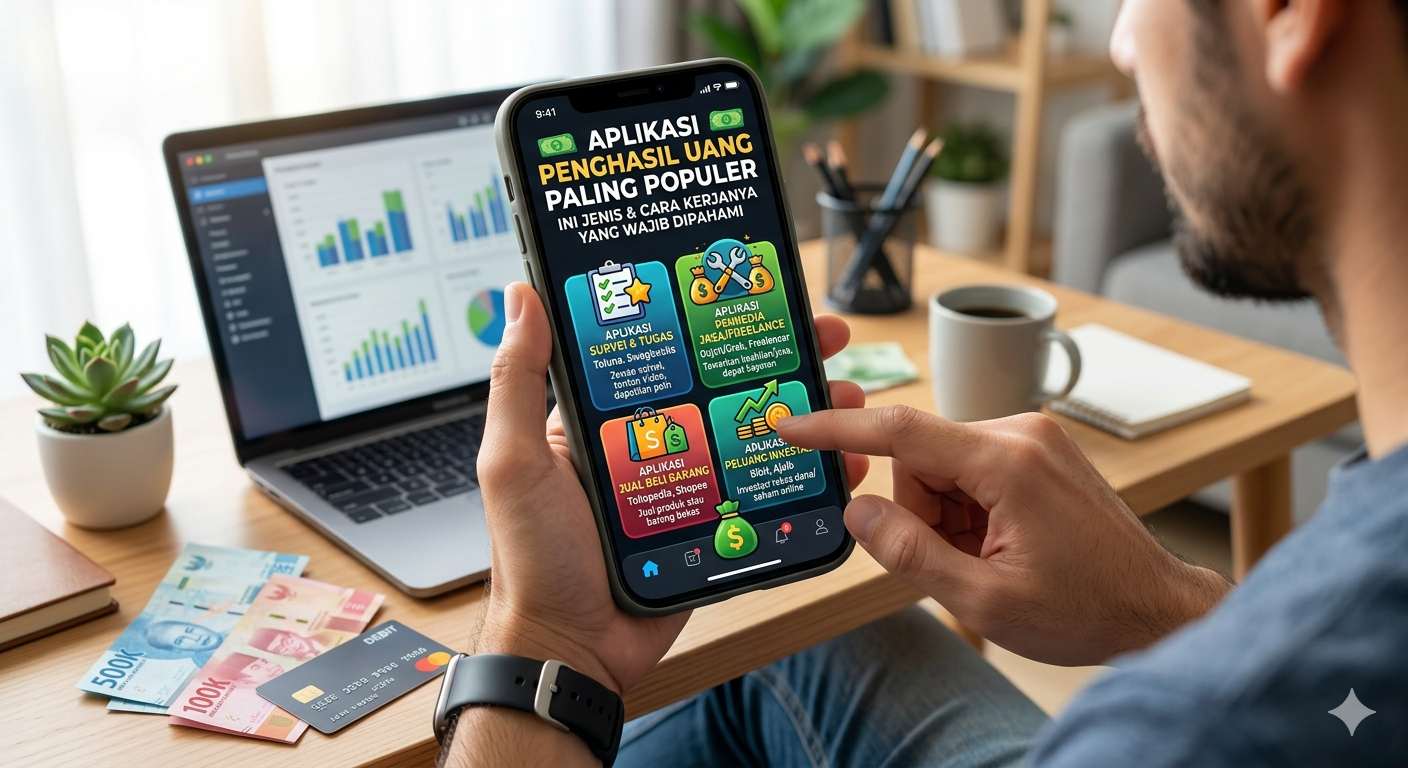 Aplikasi Penghasil Uang Paling Populer
