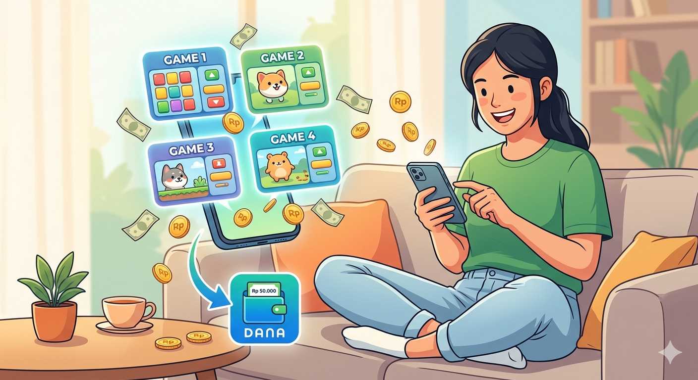 4 Game Penghasil Saldo DANA Paling Viral, Main Santai Langsung Cuan