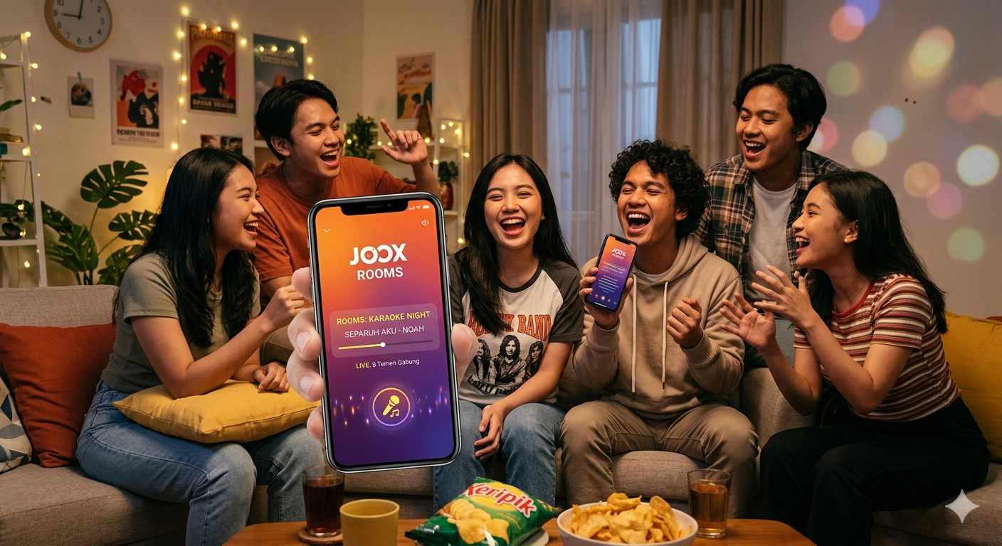 JOOX Masih Jadi Pilihan Anak Muda, Streaming Musik Murah