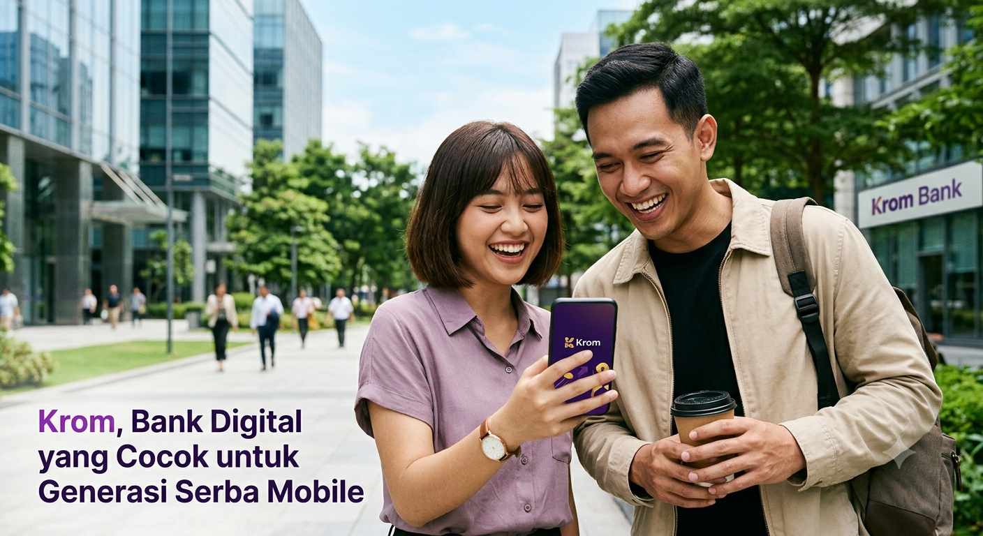 Krom, Bank Digital yang Cocok untuk semua generasi 