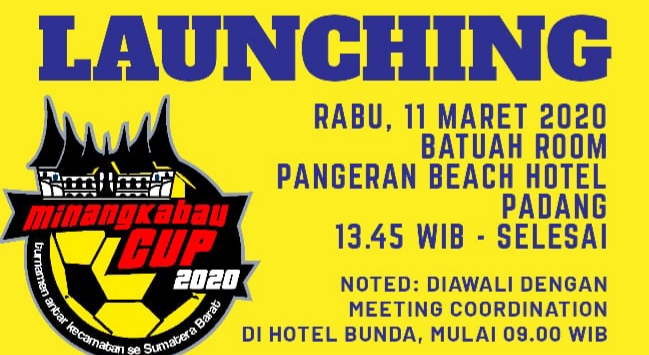 Launching Minangkabau Cup 2020