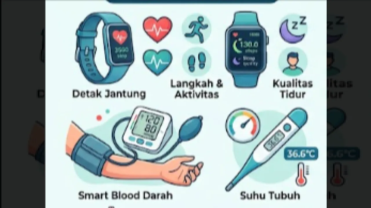 Gadget Kesehatan untuk Pantau Kondisi Tubuh
