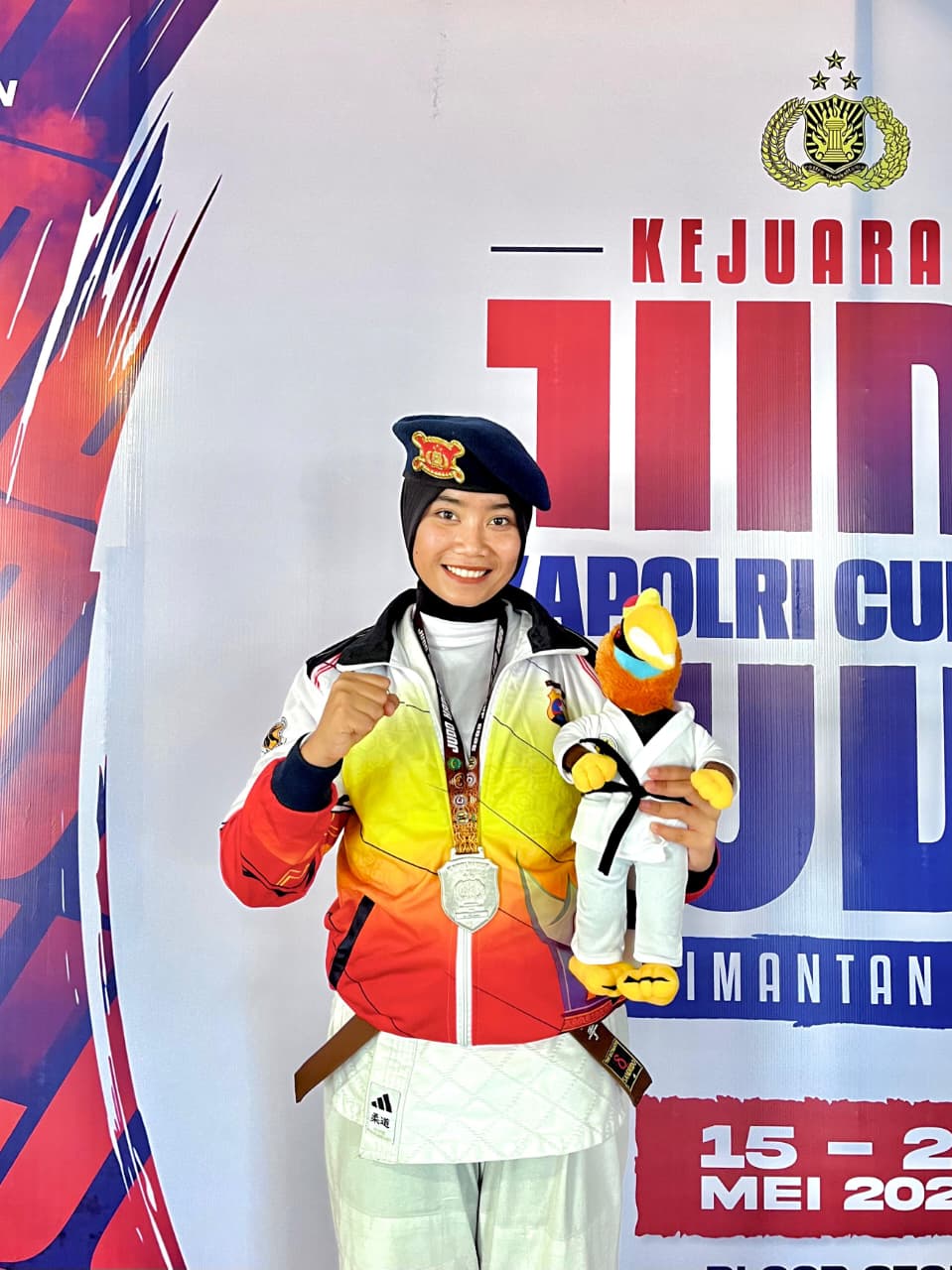 Bripda Zulfany Fadhilla Rizqi Personel Satbrimob Polda Sumbar (Foto: Bripda Zulfany Fadhilla Rizqi)