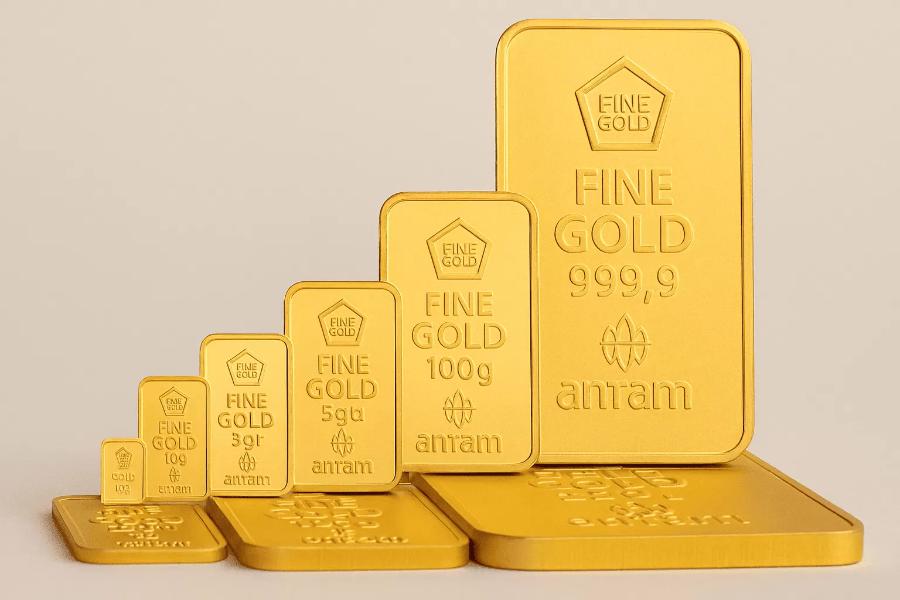 Harga Emas Antam Hari Ini Stabil