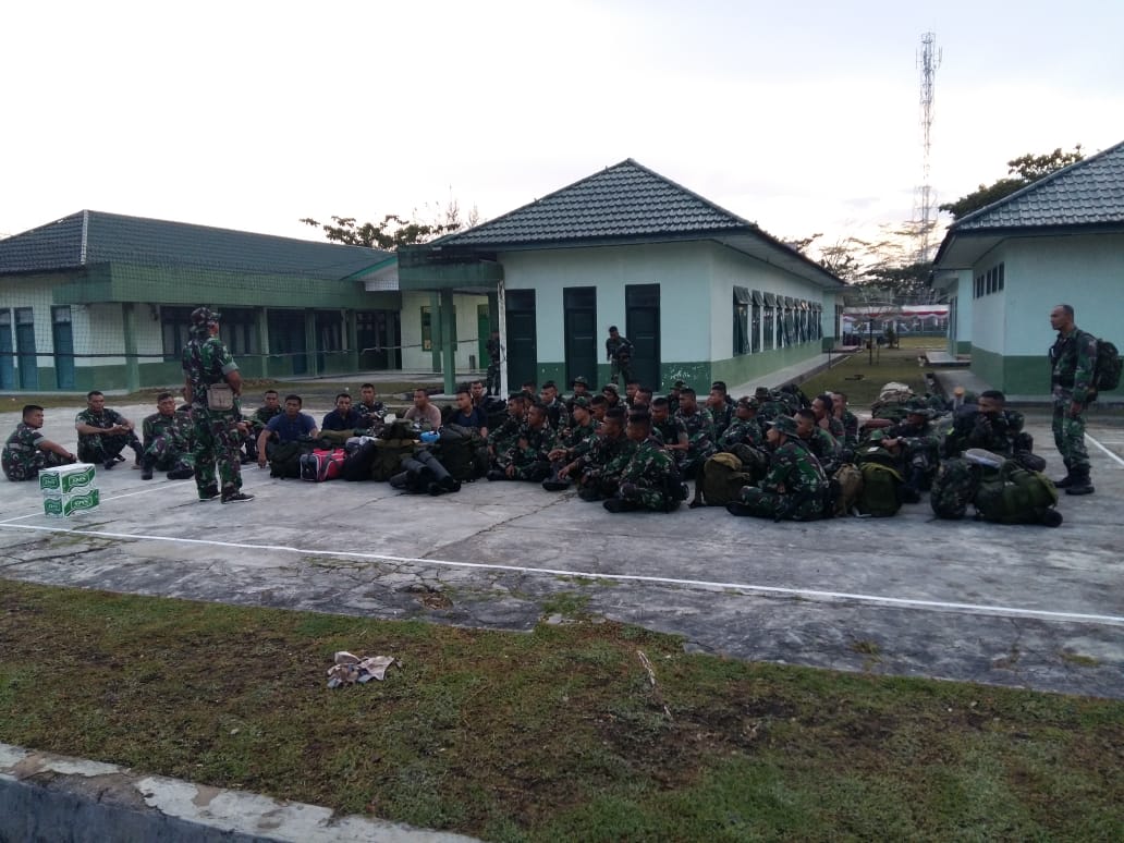 Sebanyak 74 Satgas TMMD ke 104 tiba di Mentawai