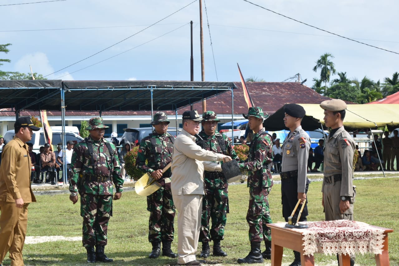 Wagub Nasrul Abit buka TMMD ke 104 di Mentawai