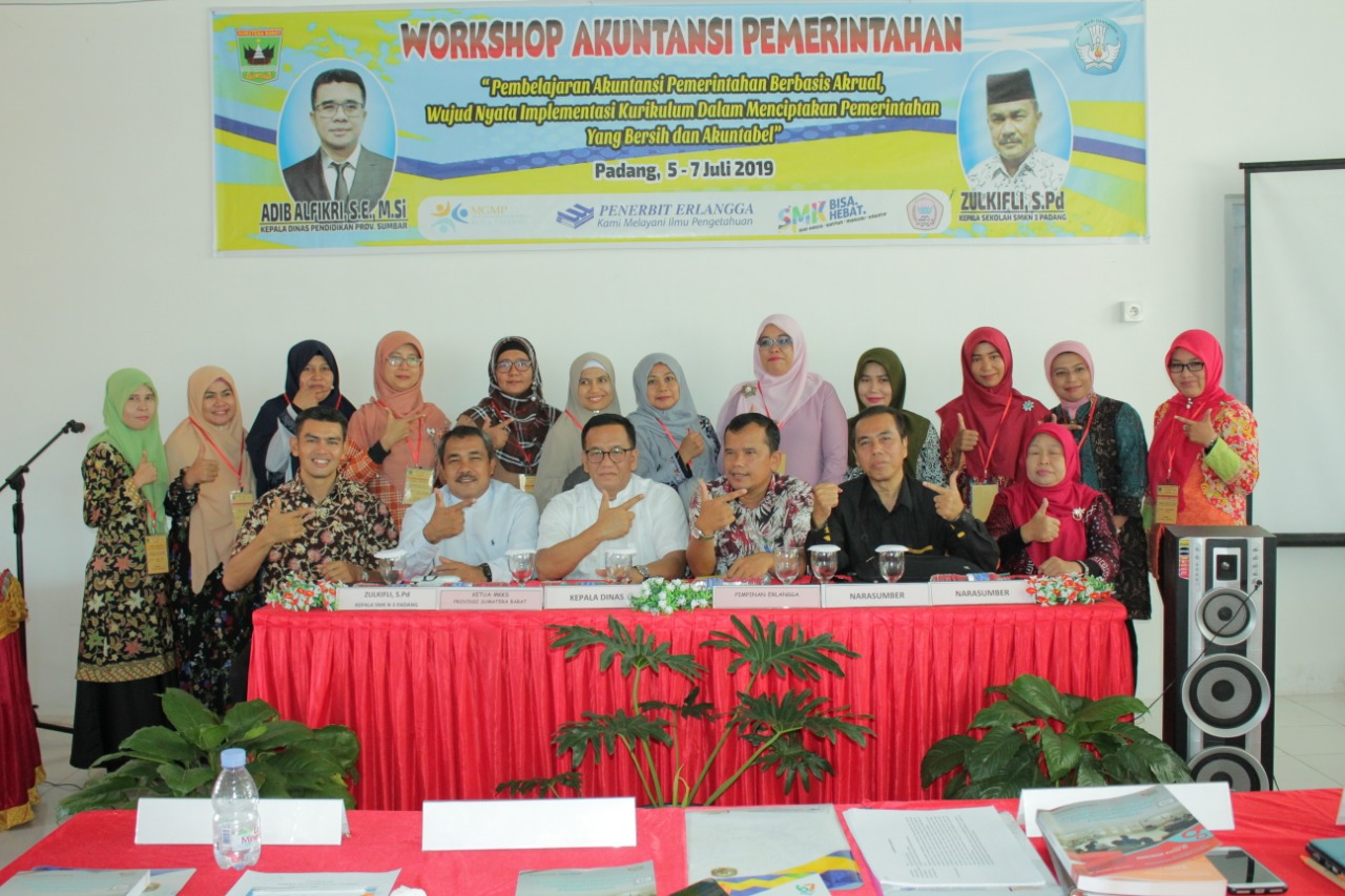 MGMP Akuntansi Padang mengadakan workshop Akuntansi Pemerintahan