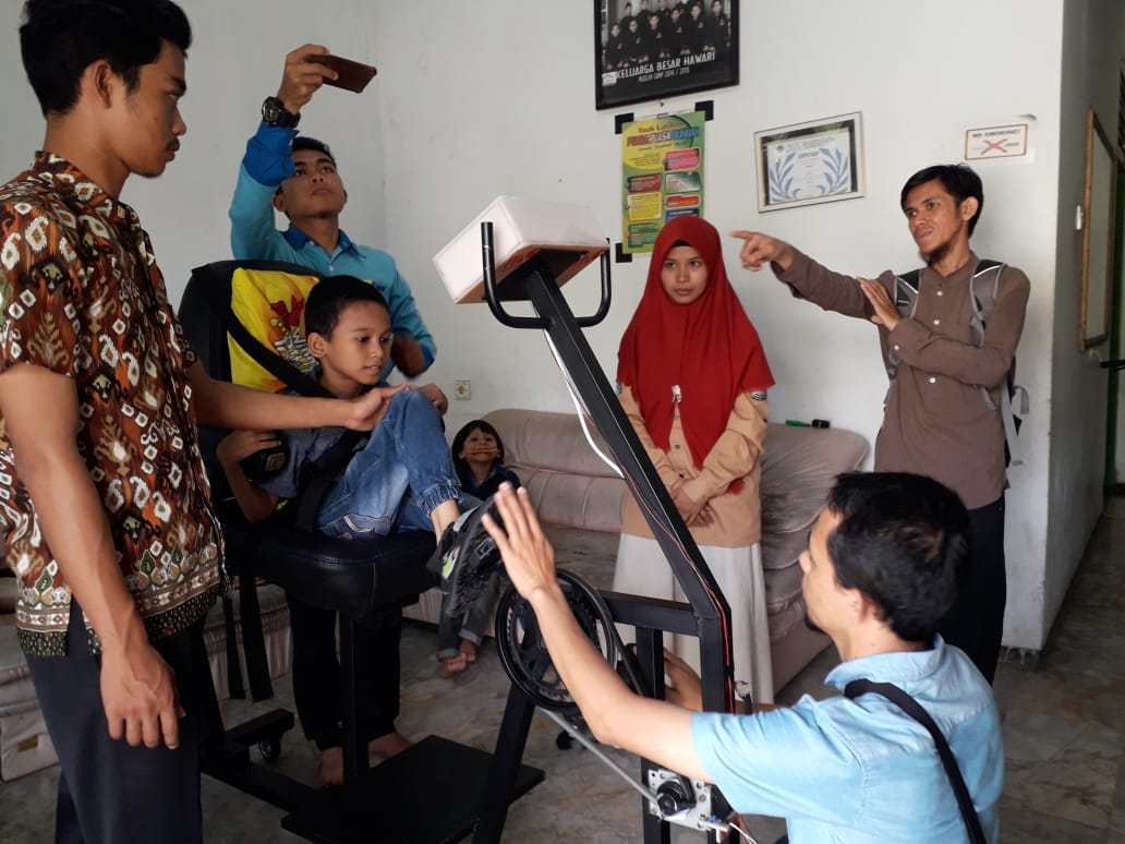 Annisa, dkk, mahasiswa UNP ciptakan alat bantu gerak untuk orang berkebutuhan khusus