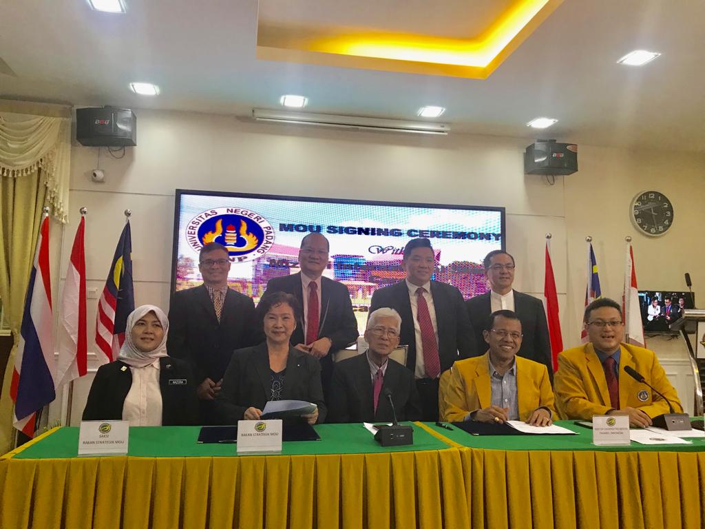 Rektor UNP Prof Ganefri garap kerjasama dengan swasta Malaysia