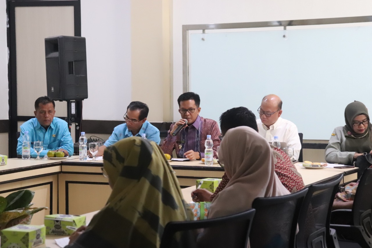 Dinas Pertanian Kota Payakumbuh menggelar Focus Group Discussion (FGD) di Ruang Randang Kantor Balai Kota Payakumbuh, Kamis (11/07).