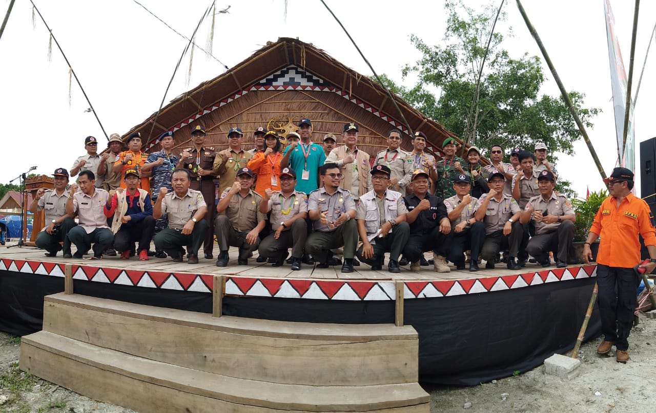 Pembukaan Jambore PRB Tingkat Sumbar di Mentawai