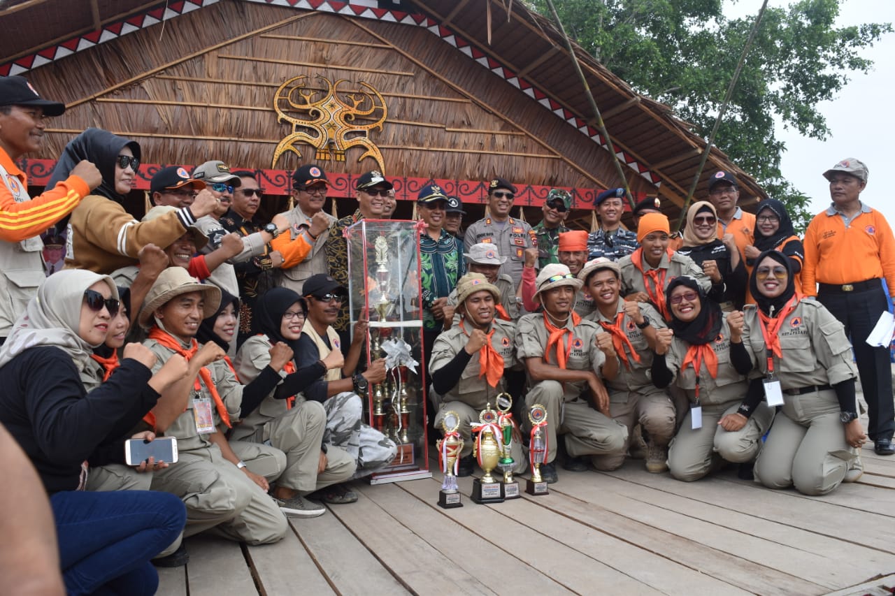 Pelaksanaan Jambore PRB Tingkat Provinsi Sumatera Barat yang Ke VI di Kawasan Wisata Pantai Mapaddegat sukses