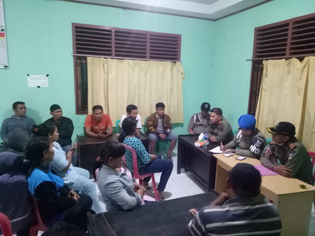 Satpol PP Dharmasraya razia warung remang-remang