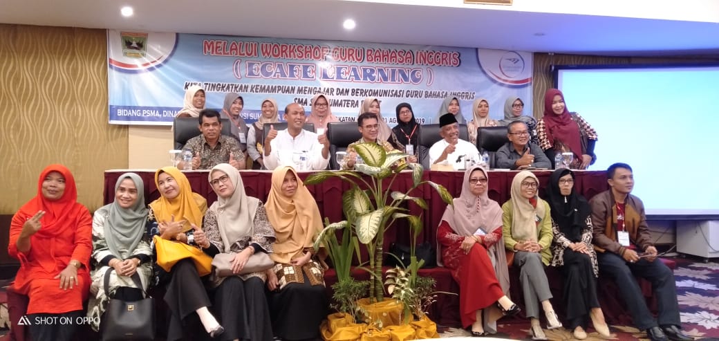 Dinas Pendidikan Provinsi Sumatera Barat gelar workshop Ecafe Learning mulai dari 18 hingga 21 Agustus 2019