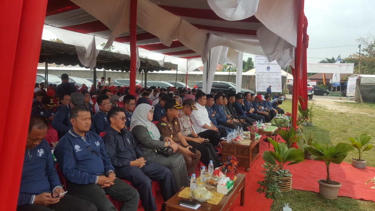 Acara pencanangan basis statistik di Dharmasraya