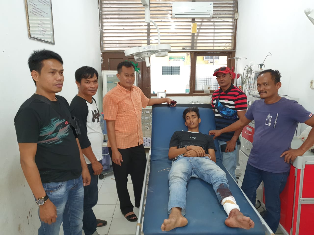tim opsonal mengaamankan BIM, panggilan Bali (23) DPO curanmor ini ditangkap di Pasar Bawah Kota Pekanbaru, Kamis (5/9)
