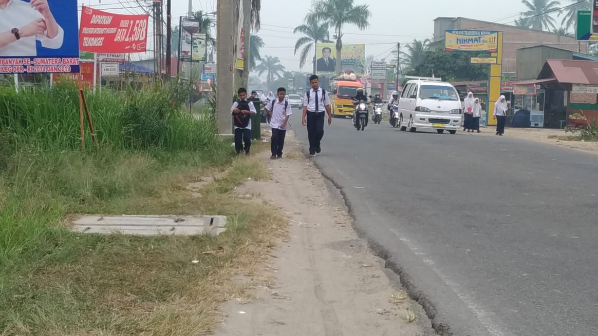 Kabut asap di Limapuluh Kota