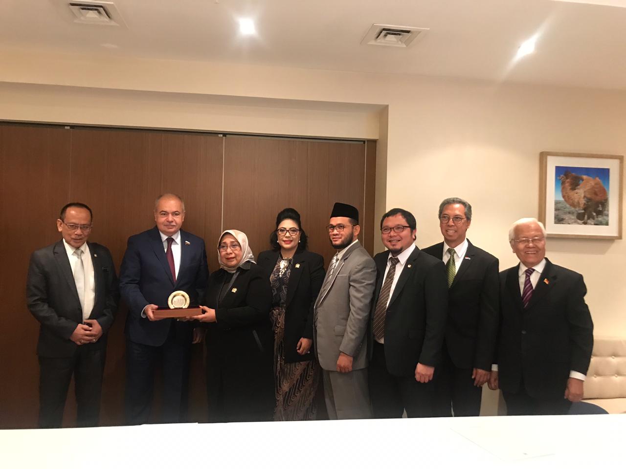 Wakil Ketua DPD RI Darmayanti Lubis di Kota Nur Sultan, Kazakhstan