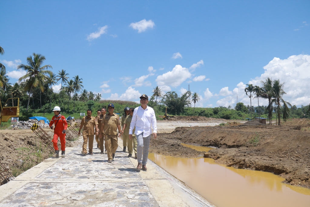 Salah satu proyek Kemen PUPR di Payakumbuh