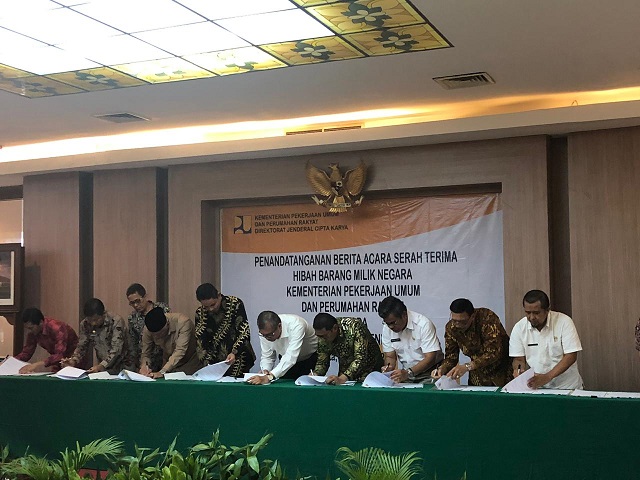 Wako Bukittinggi terima aset dari Kemen PUPR