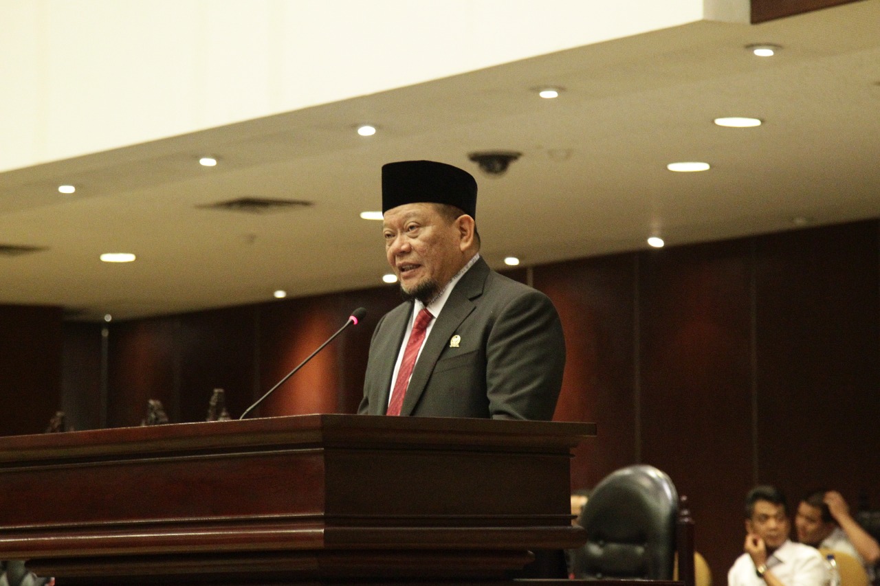Ketua DPDRI periode 2019-2024, La Nyalla Mahmud Mattalitti