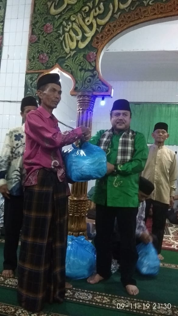 Wahyu IP peduli masyarakat
