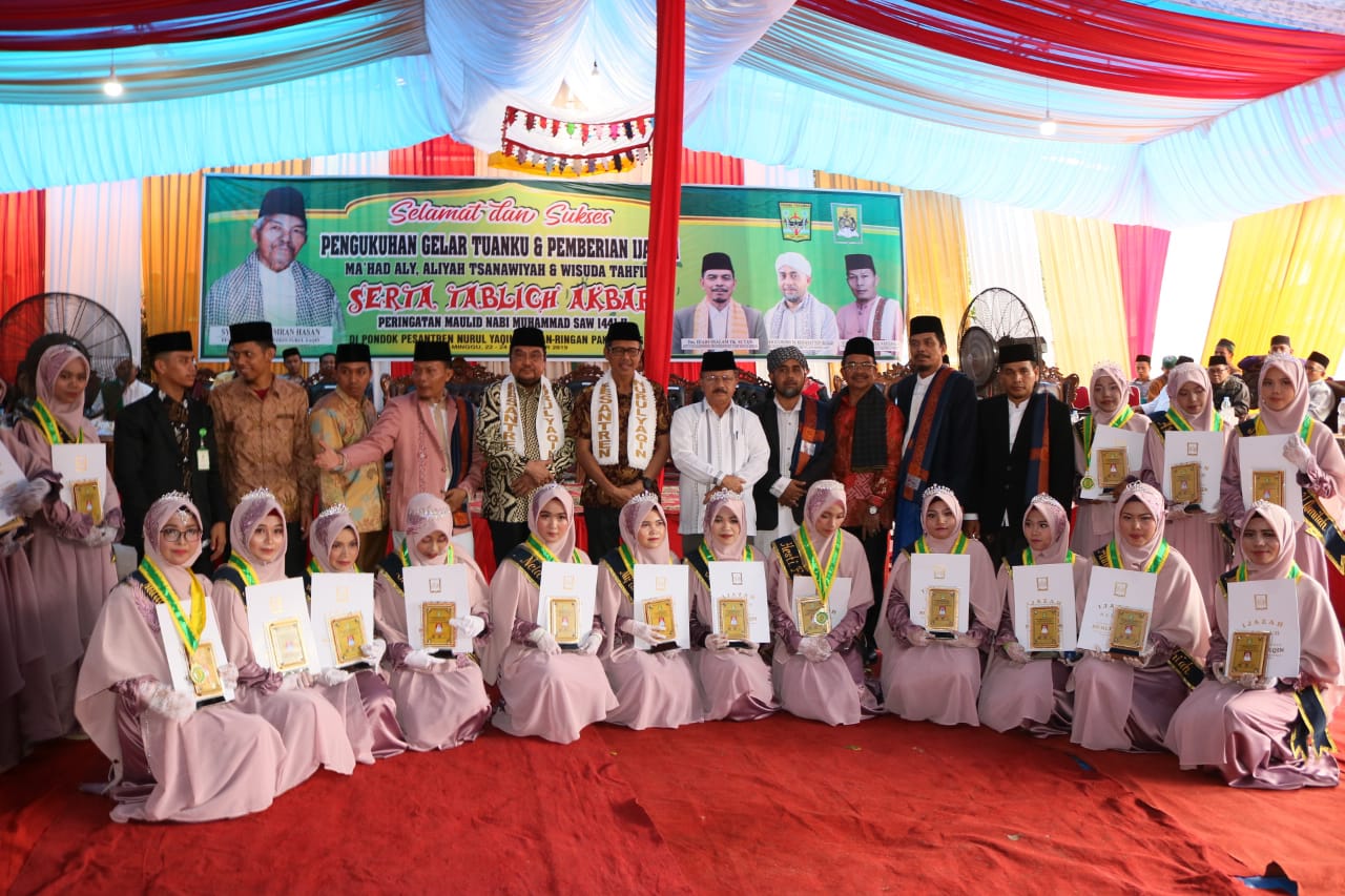 Leonardy Harmainy di Pontren Nurul Yakin Ringan-Ringan