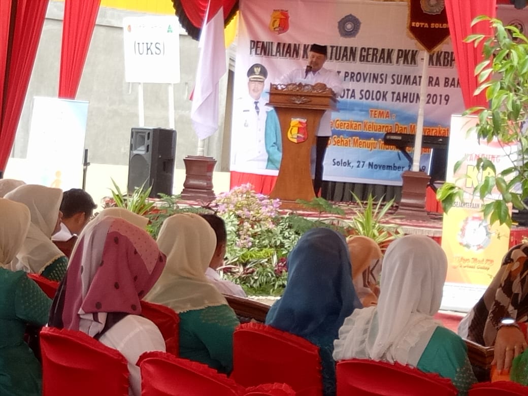 Kesatuan Gerak PKK Kota Solok dinilai tim Prov Sumbar