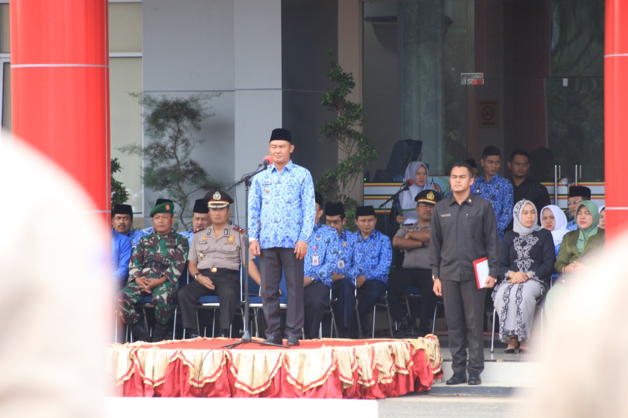 Wabup Amrizal jadi irup Upacara HUT KORPRI ke 48