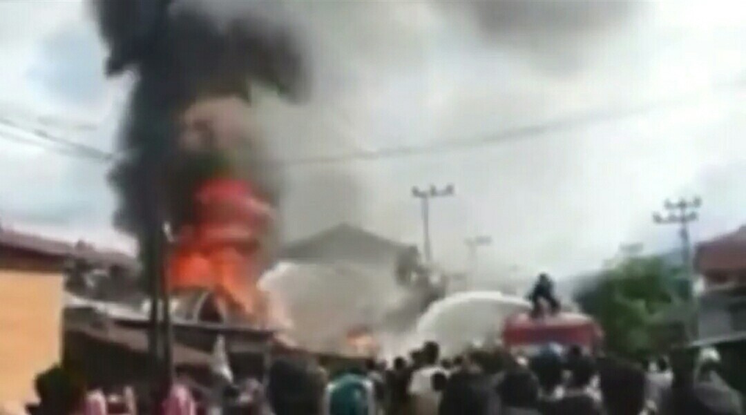 Kebakaran di Padang Gelugur, Pasaman