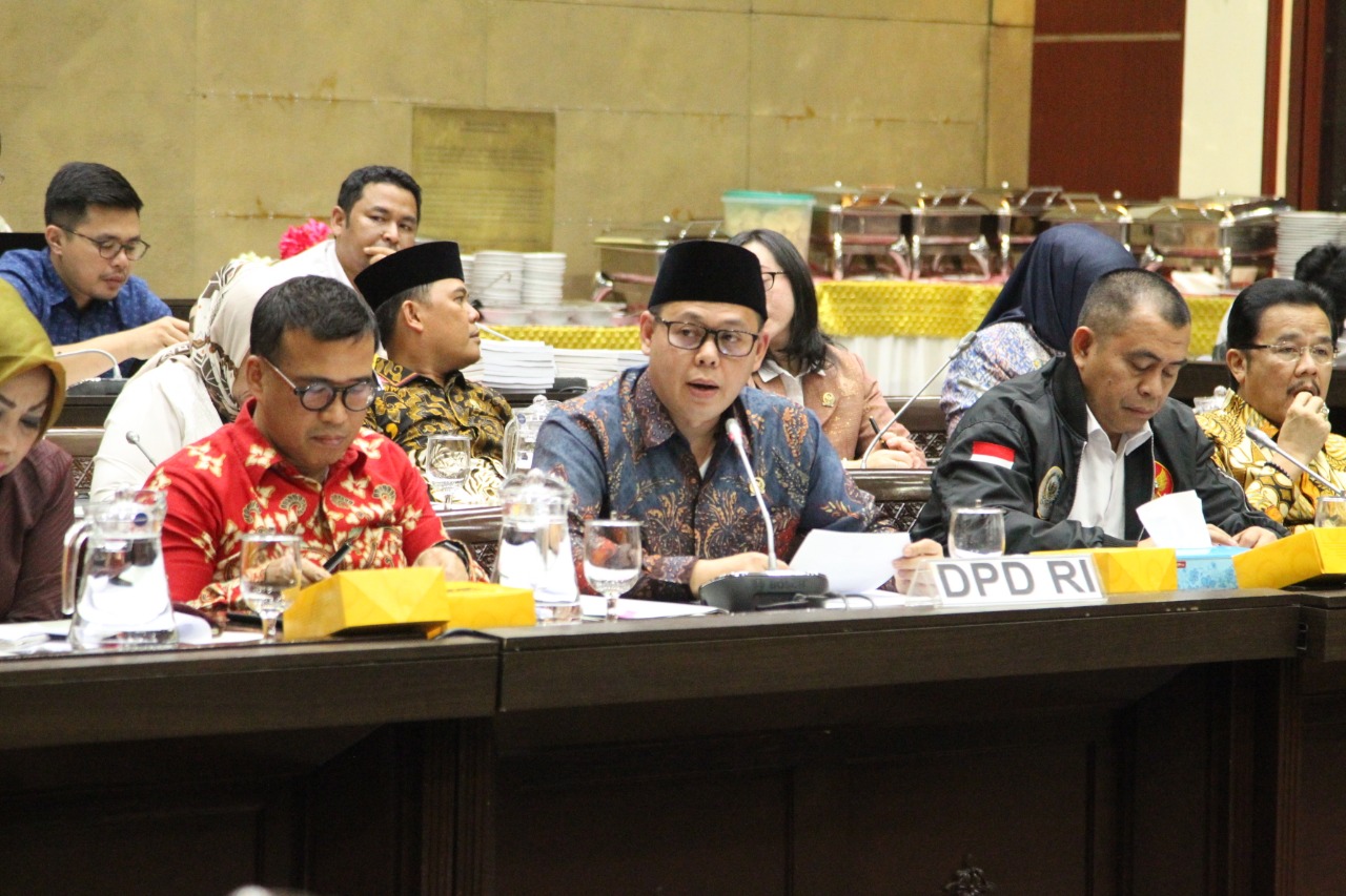 Rapat Kerja Bersama DPD RI, DPR RI dan Pemerintah membahas omnibus law