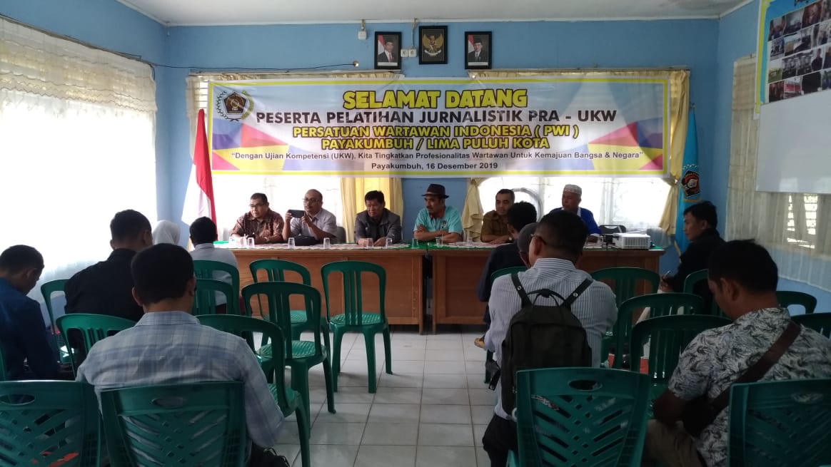 PWI Limapuluh Kota adakan Pra UKW di 