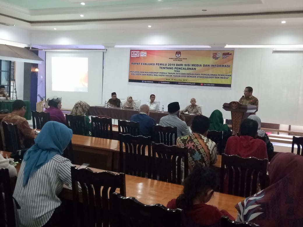 Rapat evaluasi Pemilu di Koto Solok