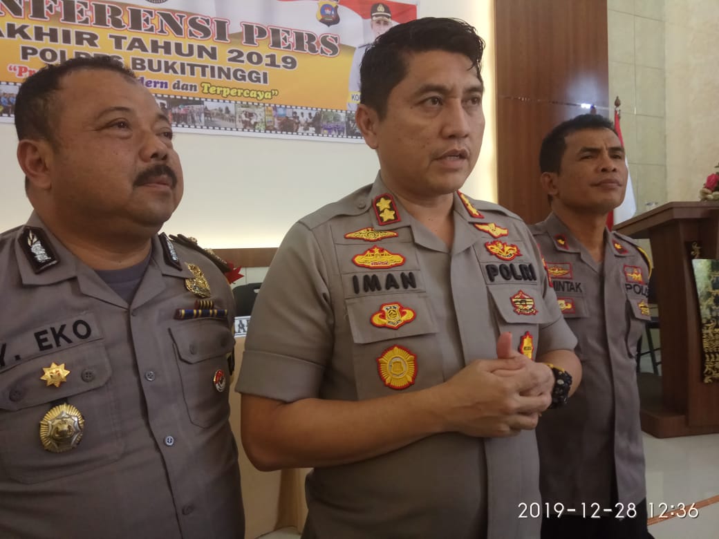 Kapolres Bukittinggi AKBP Iman Pribadi Santoso