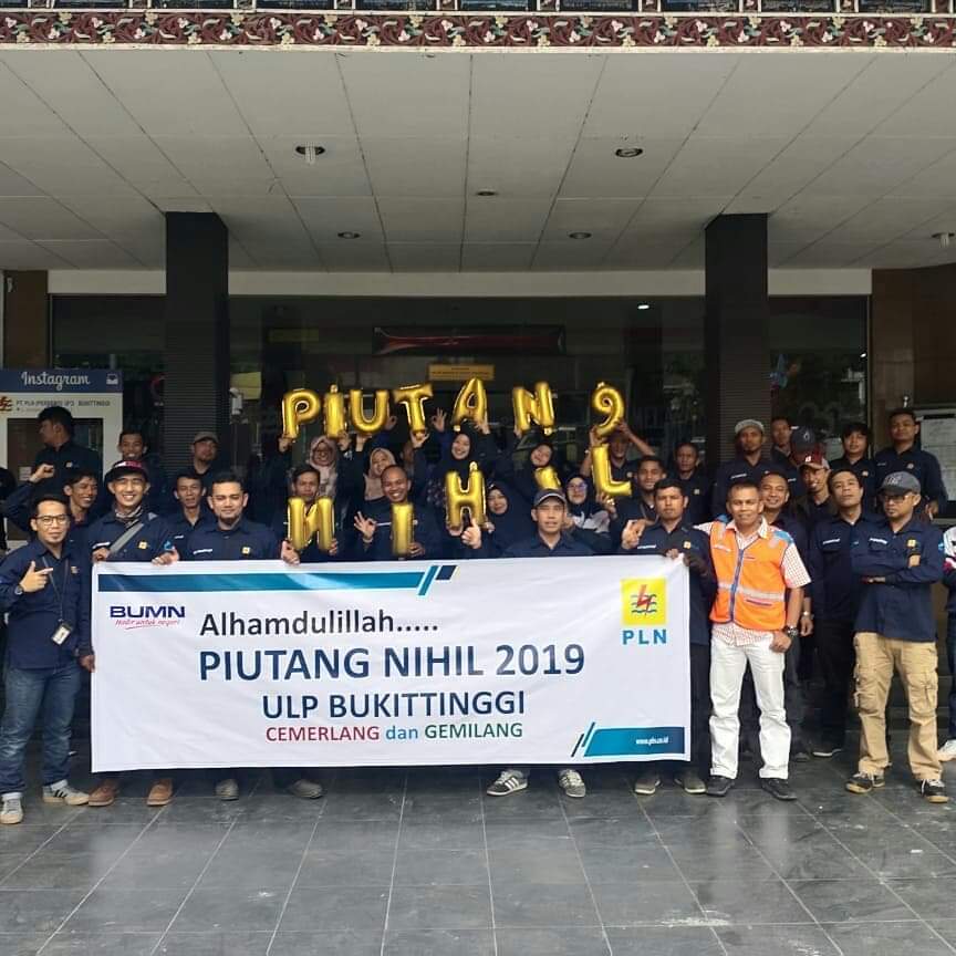 Piutang nihil 2019 ULP Bukittinggi