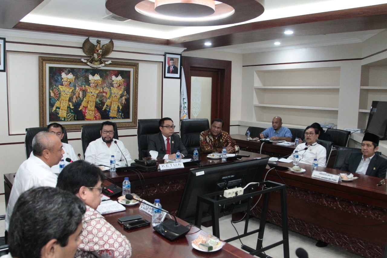 Komite II DPD RI fasilitasi pertemuan stakeholder untuk membahas masalah tambang timah