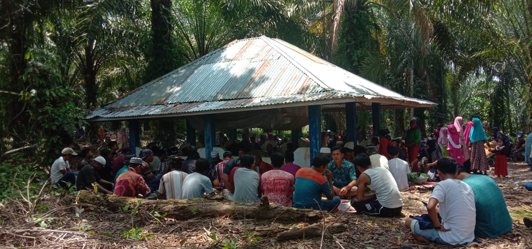 Tradisi Doa Bersama di Nagari Aie Gadang Pasbar