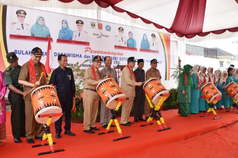Wagub NA buka BBGRM ke XVII Sumbar di GOR Lubuk Basung