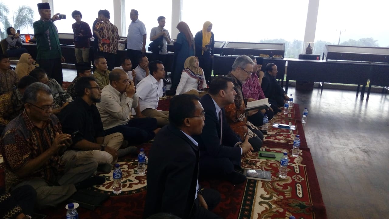 Dubes Turki di Rumah Budaya Fadli Zon, Aie Angek Cottage