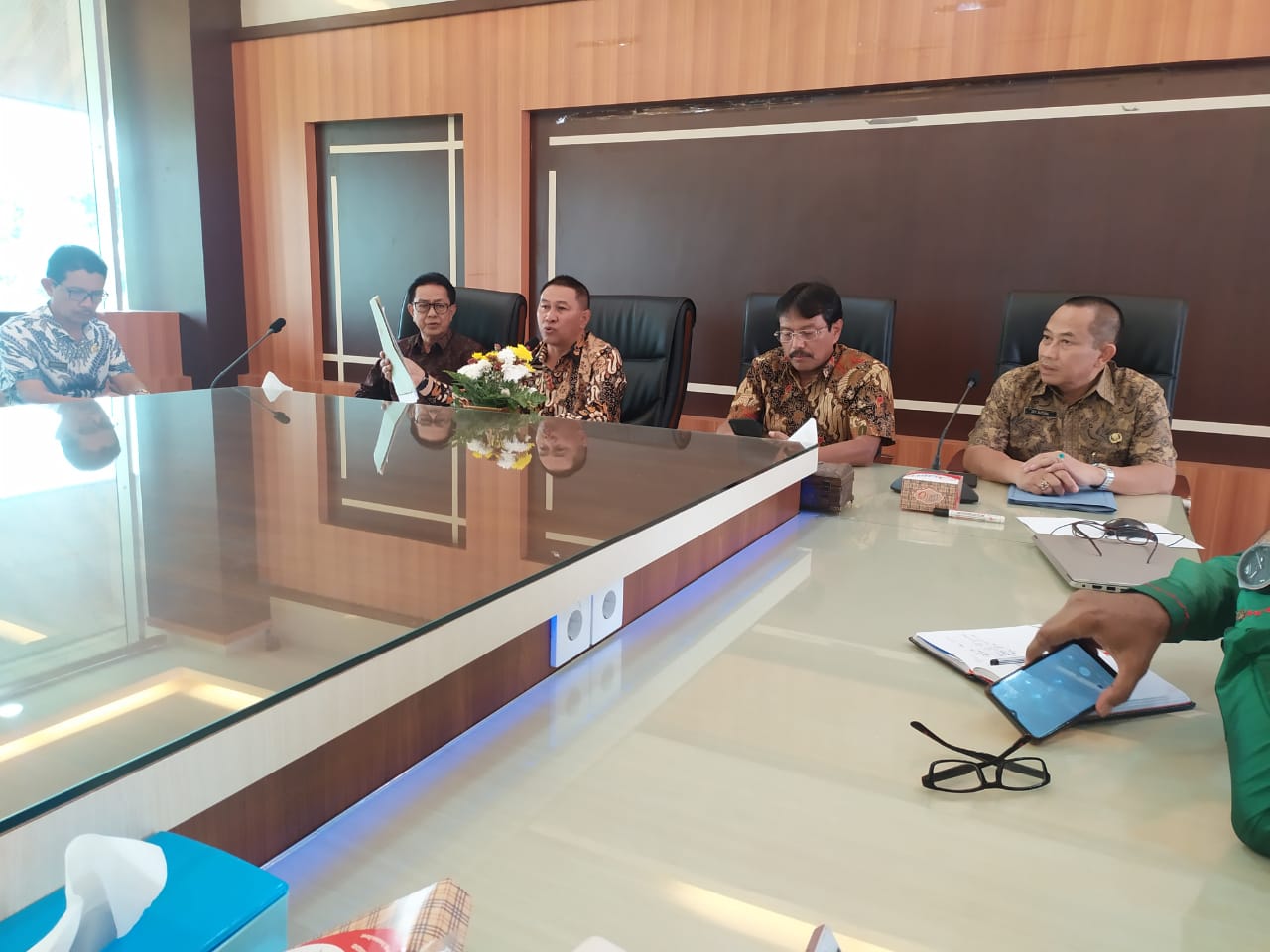 Wako Ramlan dan para pejabat Pemko Bukittinggi
