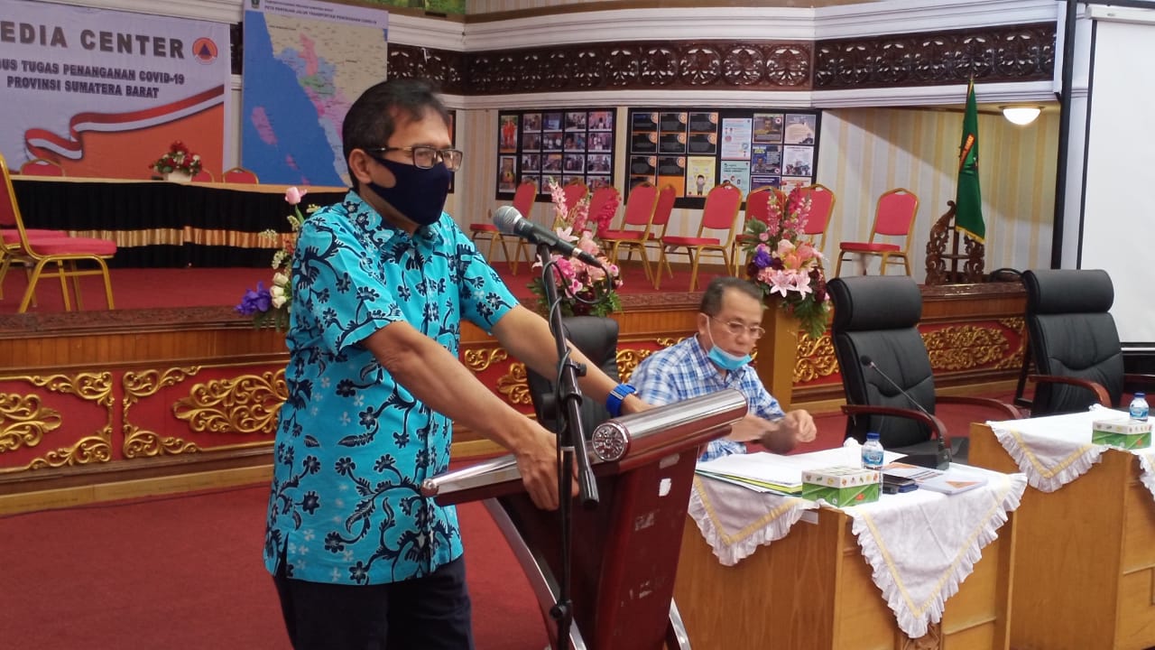 Gubernur Sumbar, Irwan Prayitno, bersyukur dalam 2 (dua) hari setelah mengajukan surat, akhirnya PSBB disetujui Kemenkes.
