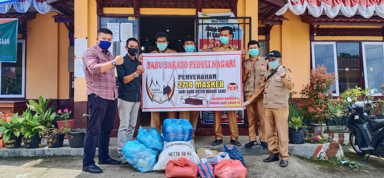Sejumlah Pengurus Sako bersama aparat nagari Sabu