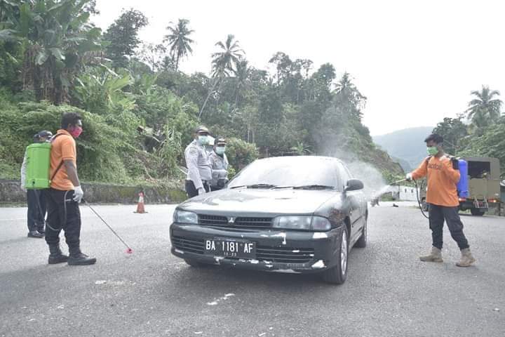 Posco covid 19 di perbatasan Kota Sawahlunto