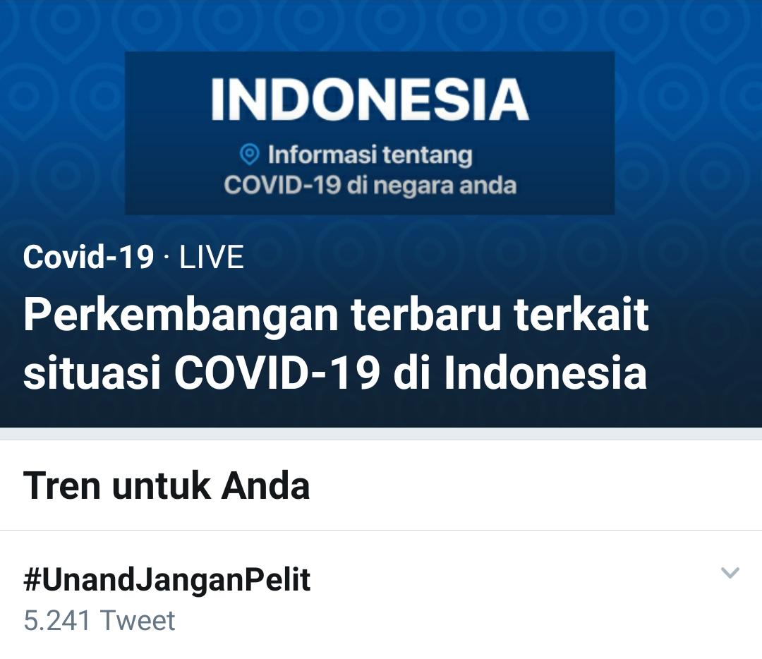 Unand jangan pelit