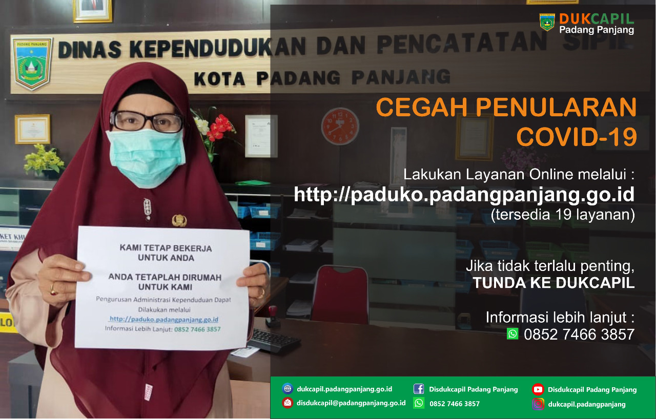 Pelayanan Disdukcapil Padang Panjang
