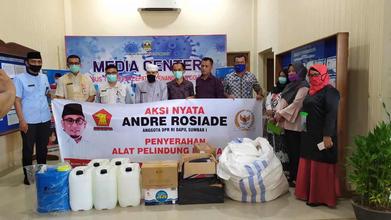 Aksi nyata Andre Rosiade di Dharmasraya