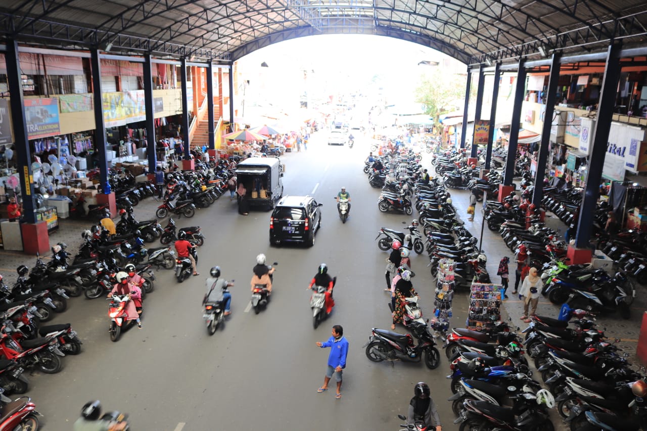 Suasana di Pusat Pasar Payakumbuh