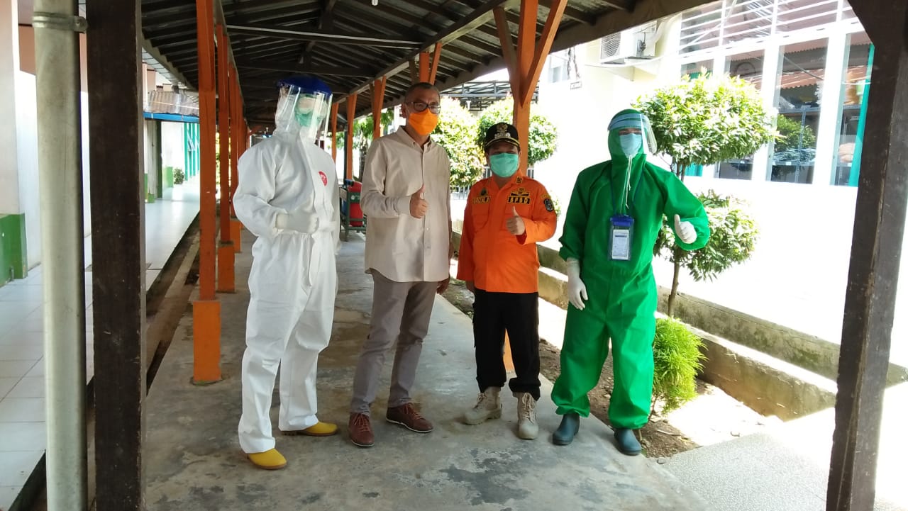 Walikota Riza Falepi pun ikuti tes swab